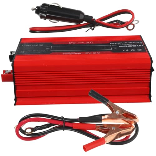 Convertisseur de puissance pour voiture avec écran LCD et ports USB Hemobllo