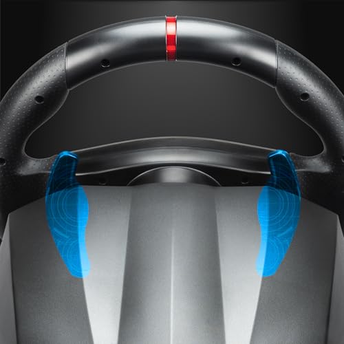 Superdrive Gs850-X Racing Volante con leva del cambio manuale, 3 pedali, levette del cambio per Xbox Series X/S, Ps4, Xbox One - Controller - Immagine 4