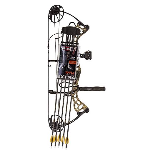 Karnage Dynamic Ready to Hunt Compound Bow in God's Country Finish with Extra Accessories (AV02X21027R)