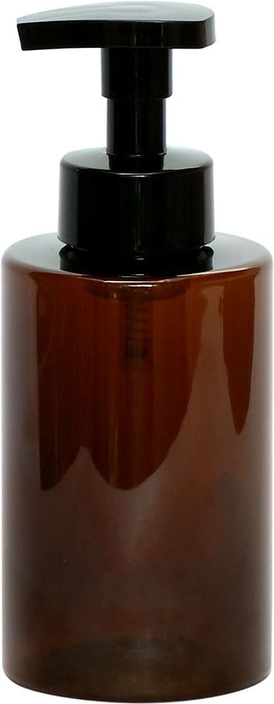 Amazon.co.jp: ダイカ 泡ポンプボトル500mL(茶) （個包装） 泡ハンド
