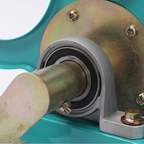 Garden Hose Holder Hose Reel Cart, Hose Reel Cart with Wheels Heavy Duty, Industrial Hose Reels for Outside, Large Capacity Hose Holder, Hose Guide Installed Garden Hose Reel (for 1inch Hose)