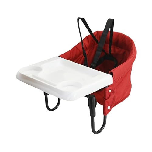 LAJOKING 折りたたみ式ベビーダイニングチェア、ダイニングテーブルチェア、6ヶ月から3歳の赤ちゃんに適しています、洗えるシート、安全ベルト付き、コンパクトなデザイン、持ち運び可能、幼児や小さな子供に適しています、食事時間/離乳食サプリメント、クイック