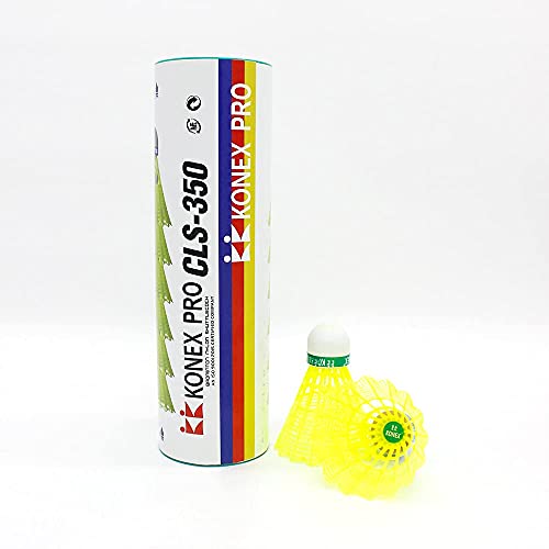 Image of KONEX Nylon Badminton Shuttlecock CLS 350 Pack of 6 PC
