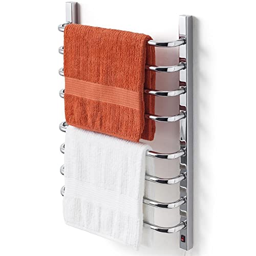 Toalheiro Térmico 110v para 2 Toalhas Fio Lado Direito Cromado