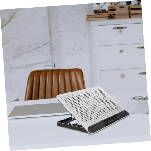 Base enfriadora para laptop Lurrose con ventilador y estructura de aluminio miniatura 5
