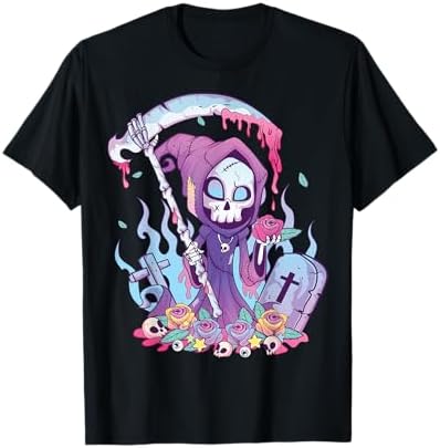 Pastel Goth Creepy Death Grim Reaper Kawaii Occult Menhera