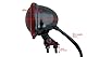 Motorrad LED Stop Rücklicht - Homologated - Glänzend Schwarz mit Rot Gläser für Cafe Racer, Scrambler, Maßgefertigt Projekt