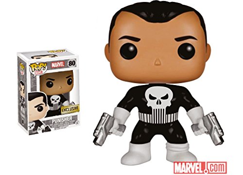 Funko Punisher Pop! Marvel Punisher Exclusive Vinyl Bobble Head #80