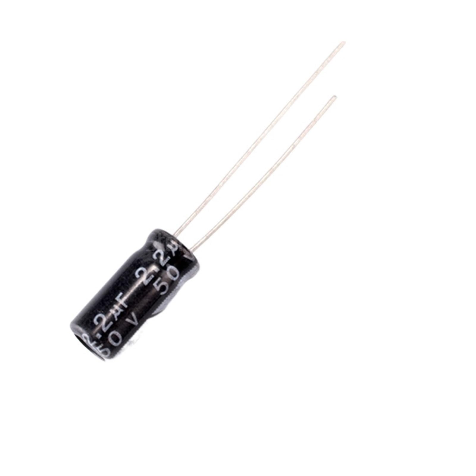 Condensateur électrolytique 4x7mm 2.2UF 50V aluminium dip composant réparation électronique