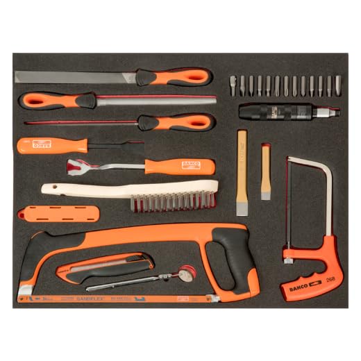 Mousse FF1A168 BAHCO avec douilles et outils complets pour servante - 3