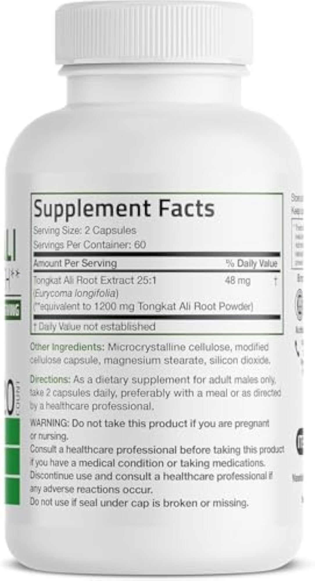 Longjack Tongkat Ali Extra Strength, 120 Vegetarian Capsules