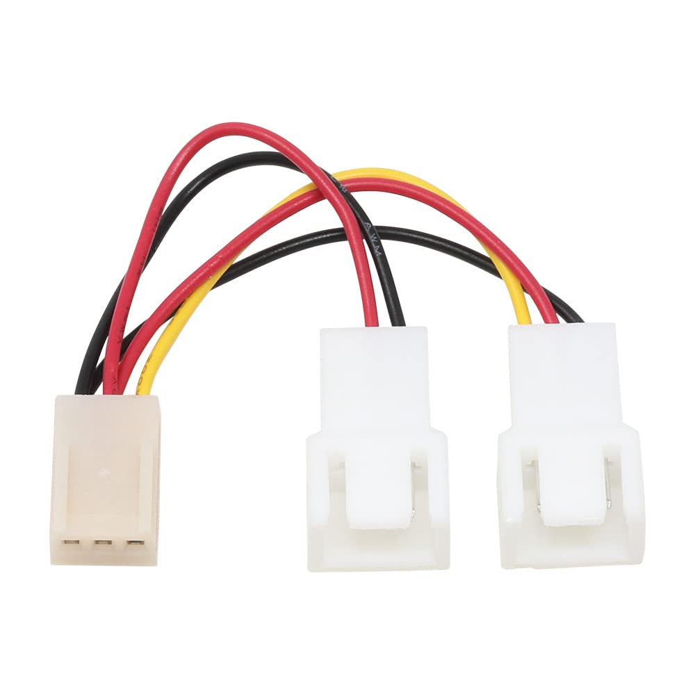 Amazon.co.jp: AINEX ファン用二股電源ケーブル 5cm CA-084A