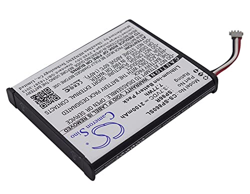 FOUNCY Bateria de substituição para Sony Nº de peça: 4-451-971-01, SP86R, PCH-2007, PS Vita 2007, PS