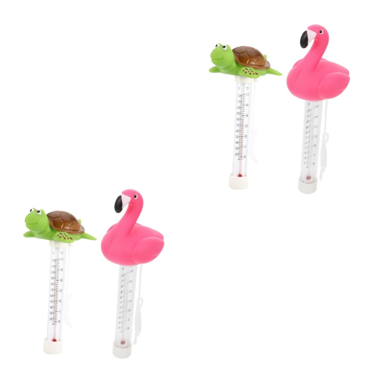 2 Ensembles Thermomètre Flottant Pour Design Tortue Thermomètre Pour Spa Mesure Rapide De Température De Eau 2 Pièces * 2