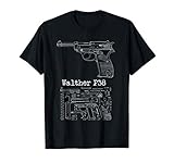 Antique Vintage WWII Walther P38 for Gun Collector T-Shirt
