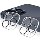 【2枚セット】Kakuki For iPhone 15 Pro/iPhone 15 Pro Max用 カメラフィルム アイフォン15プロ/アイフォン15プロマックス カメラ保護フィルム ガラスフィルム 超薄型 2.5D 高透過率 硬度9H 耐衝撃 耐スクラッチ 気泡ゼロ 指紋防止 飛散防止 (iPhone 15 Pro/iPhone 15 Pro Max,クリア）