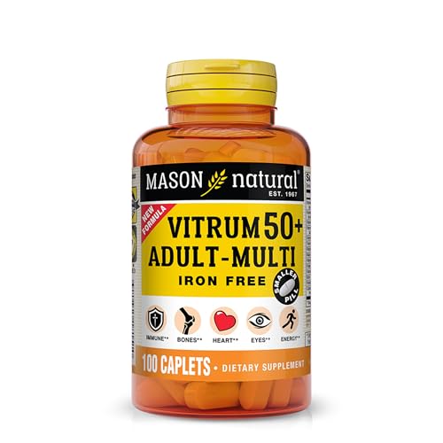 Mason Natural Vitrum 50+ Adult Multivitamin