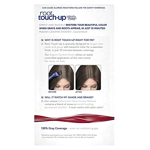 Clairol Nice 'n Easy Root Touch-Up #4 Dark Brown - Image 3