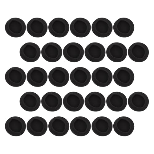 Coussinets pour casque audio 45 mm lavables en mousse pour éliminer la transpiration Lot de 50