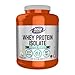 NOW Sports Nutrition, Whey Protein Isolate Powder, Creamy Vanilla, 5-Pound