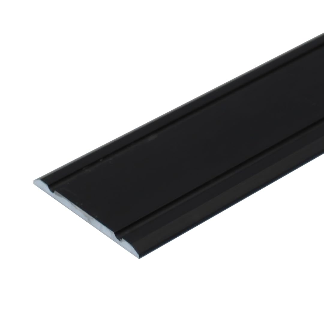 Cayrus Black A02 30Mm Anodised Aluminium Flat Door Threshold Strip - 0.93M
