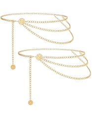 Gold Tone-sunflower Chain