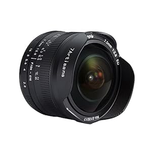 7artisans Fisheye Lens 7.5mm F2.8 II Ultra Groothoek Handmatige Focus APS-C voor Camera DSLR Fujifilm FX Montura X-A1 X…
