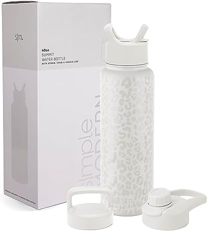 Amazon.com: Simple Modern Water Bottle with Straw and Chug Lid Vacuum