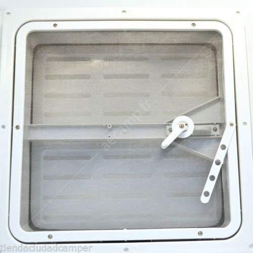 Thermoform - Lucernario per camper, 40 x 40 cm, colore bianco