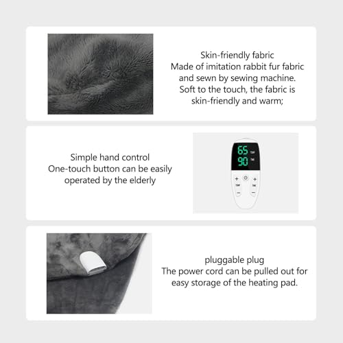 Almofada de ombro quente - Aquecedor de ombro elétrico envoltório de ombro no peito,Almofada de aque