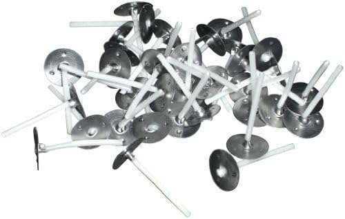 Wickworx 60 Pre Waxed Wicks For Candle Making Tealight Candles (TL15). 30mm Long.Quantity