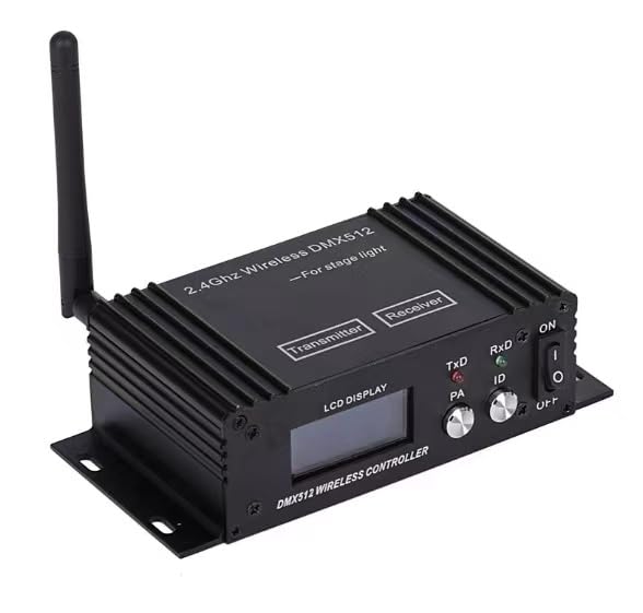 Tiandirenhe DMX 512 DJ Light Controller, 2.4G Wireless Transmitte...