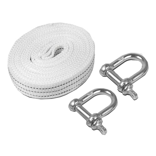 Corde de remorquage voiture 4m 5t avec 2 crochets d'urgence pour auto