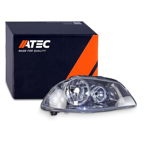 ATEC Germany 1x Phare avant Phare principal droit (côté passager) Compatible avec SEAT CORDOBA (6L2), IBIZA 3 (6L1)
