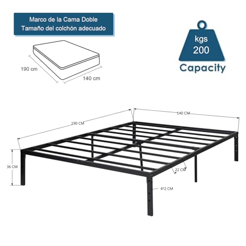 Review de Somier cama matrimonio los más solicitados. 2 Imagen adicional