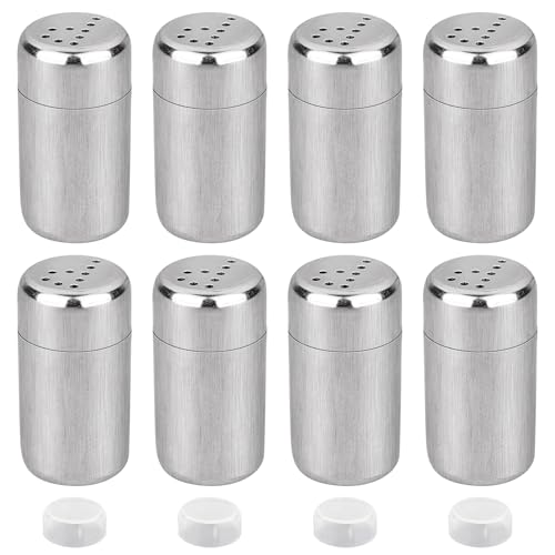 8 Stück Mini Salzstreuer, 5ml salzstreuer klein mit Deckel,...