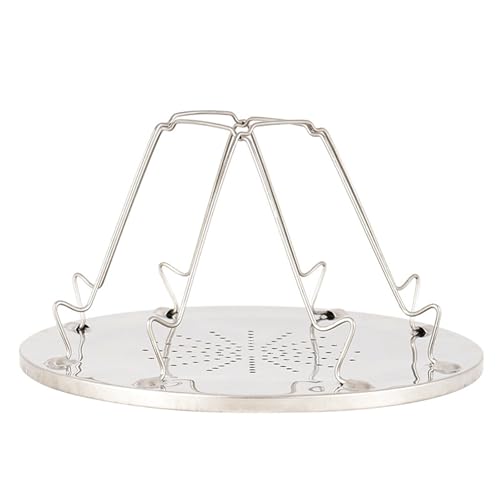 GisWell Tostadora para camping, tostadora de pan de 4 rebanadas para cocina de gas, tostadora de gas, tostadora pequeña, tostadora para cocina, tostadora, plegable, para cocina de gas, picnic, viajes