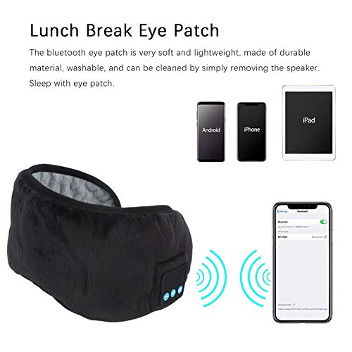 Remendo para os olhos da tarde, remendo para a hora do almoço, multifuncional lavável e fácil de usa