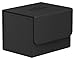 Ultimate Guard Sidewinder 100+, Deck Box for 100 Double-Sleeved TCG Cards, Black, Magnetic Closure & Microfiber Inner Lining for Secure Storage