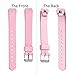 KingAcc Compatible Replacement Bands for Fitbit Alta HR, Fitbit Alta, Silicone Fitbit Alta HR Band Alta Band, Buckle Wristband Strap Women Men (3-Pack, Pink&Purple&Red, Small)