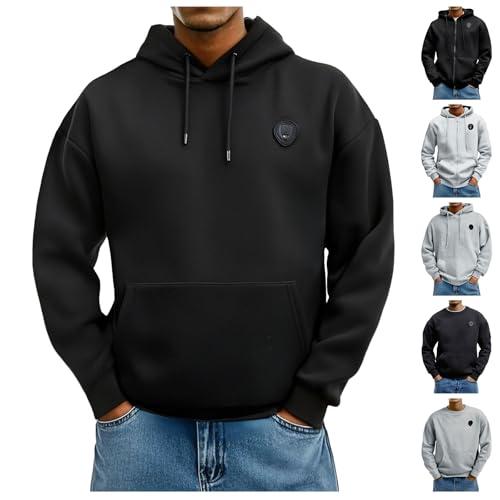 Unisex Heated Hoodie for Men Women Heated Sweatshirt Fleece Heating Jacket Rechargeable Winter Coat Hooded Sweatshirt4