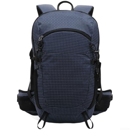 Sac à dos de randonnée léger respirant bleu 28l imperméable pour éviter la transpiration