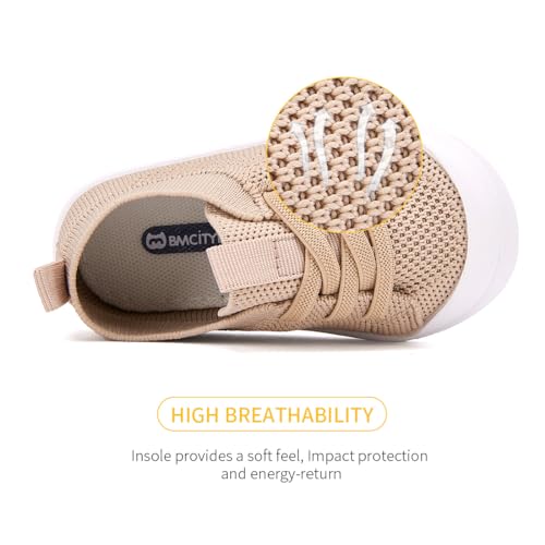 Image of BMCiTYBM Baby Shoes Boy Girl Infant Sneakers Non-Slip First Walkers 6 9 12 18 24 Months