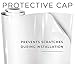 VViViD+ Ultra Gloss White Vinyl Wrap (1ft x 5ft) + Blaze Turbo Heat Gun Bundle - M0