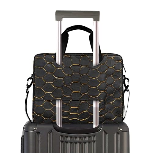 ALAZA Maletín para portátil 13-15.6 pulgadas con estampado serpiente miniatura 3