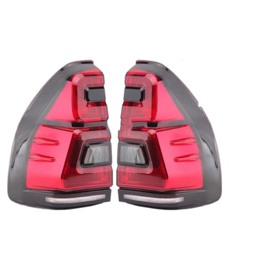 Feux arrière LED pour Toyota Prado 120 2003-2009 bloc optique de frein rouge