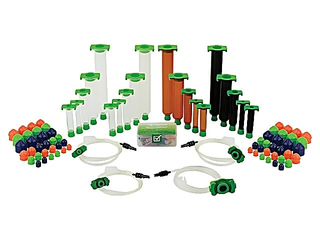 Kit accessoires de dosage FISNAR 0401-08-000460 pour stopper le gaspillage de colle et résine