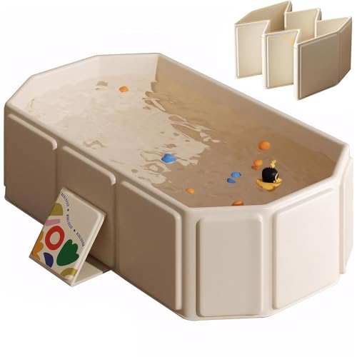 Folding Kids Bath, Portable Shower Tub