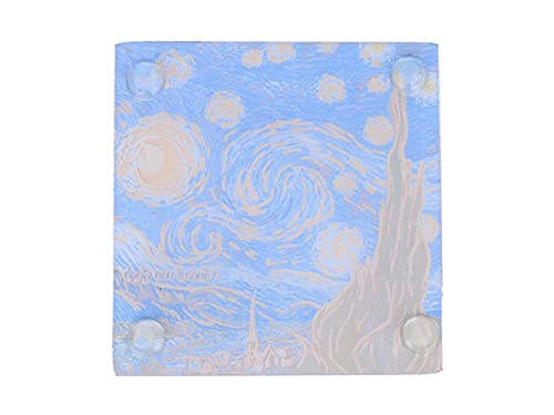 CARMANI Dessous de verre avec motif Vincent Van Gogh, La Nuit étoilée – vue 4