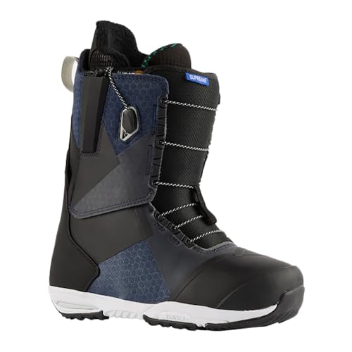 Burton Supreme Wide - Botas de snowboard para mujer, talla 35, color negro